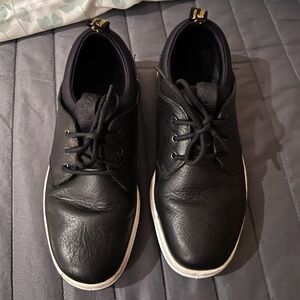 Black Leather Men's Shoes
